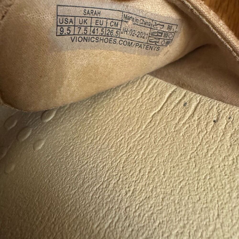 Vionic Sarah Adjustable Double Strap Slides Sanda… - image 3